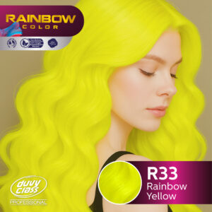 TINTE VISION COLOR R33 RAINBOW YELLOW X 60ML