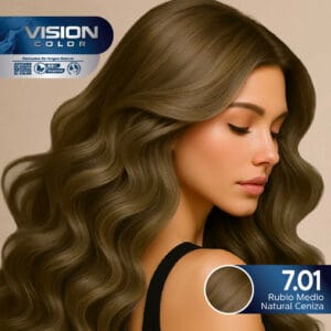 7.01 Rubio Medio Natural Ceniza 60 ml