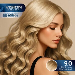 9.0 Rubio Muy Claro Natural 60 ml