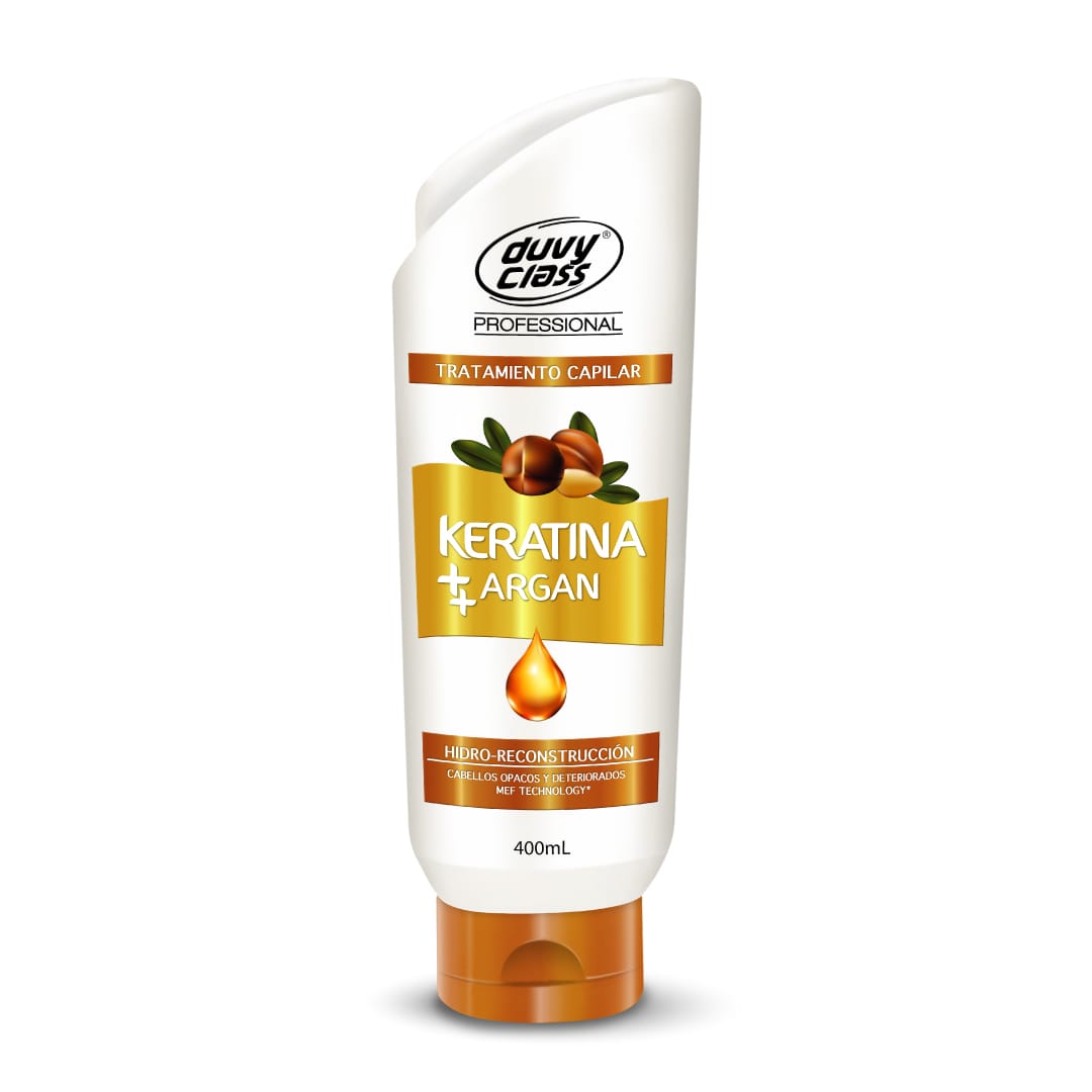 Tratamiento Keratina+Argan Duvy Class 400 ml